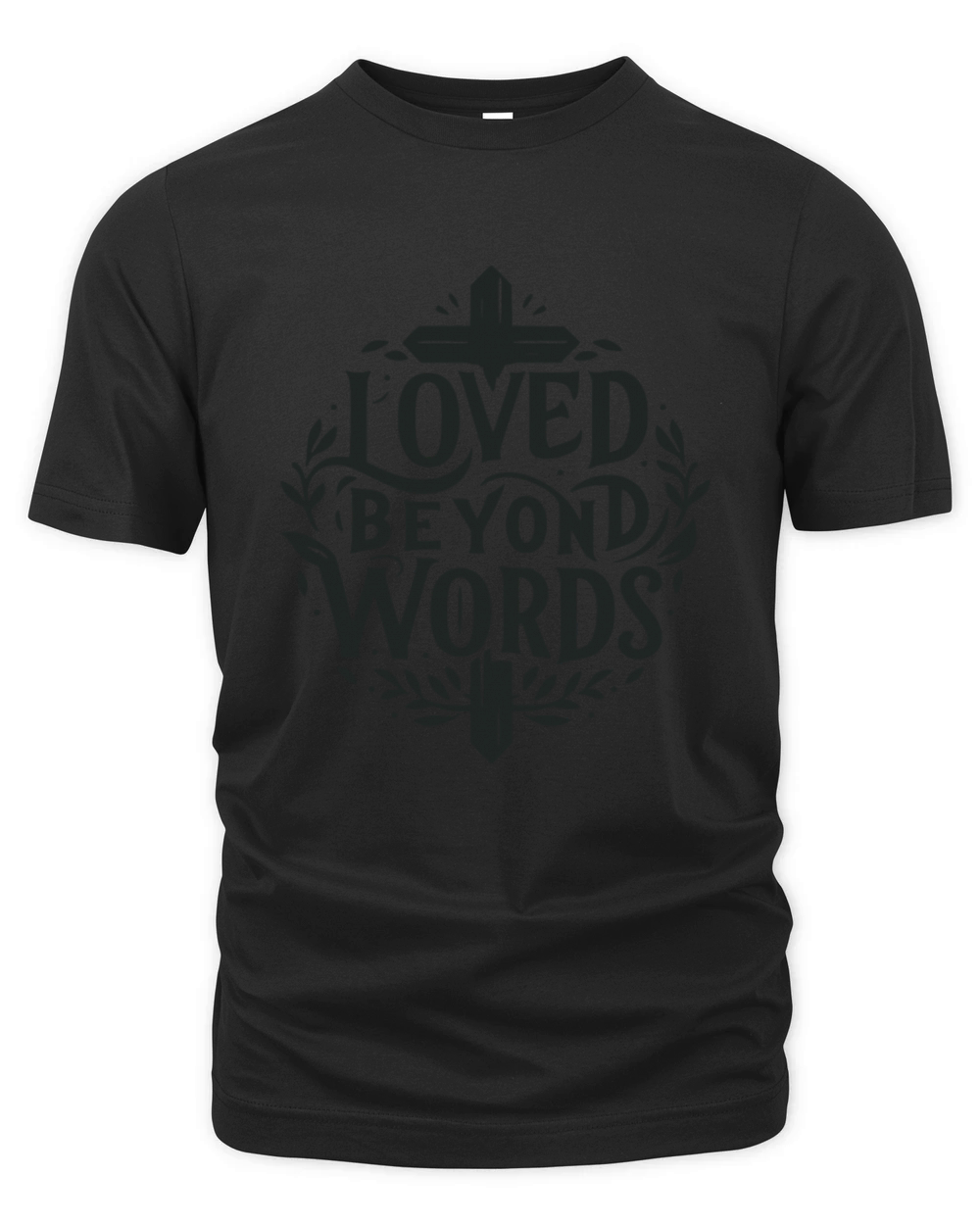 Loved Beyond Words Organic Unisex T-shirt