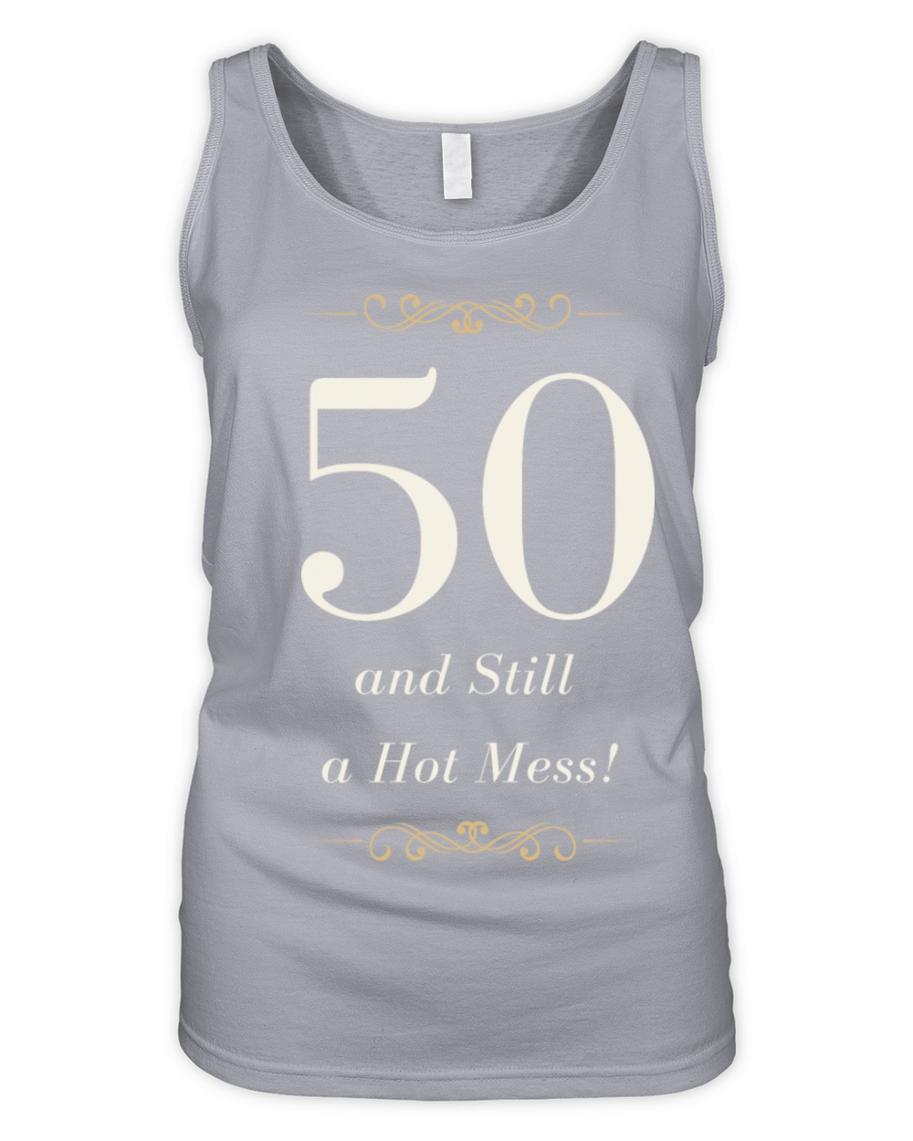 50th birthday shirts for women Organic Women's Tank Top