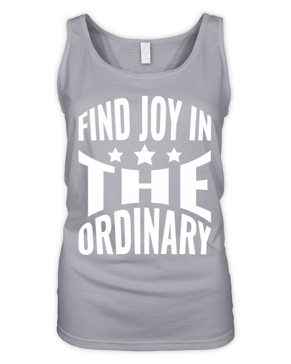 Find joy in the ordinary Organic Women's Tank Top