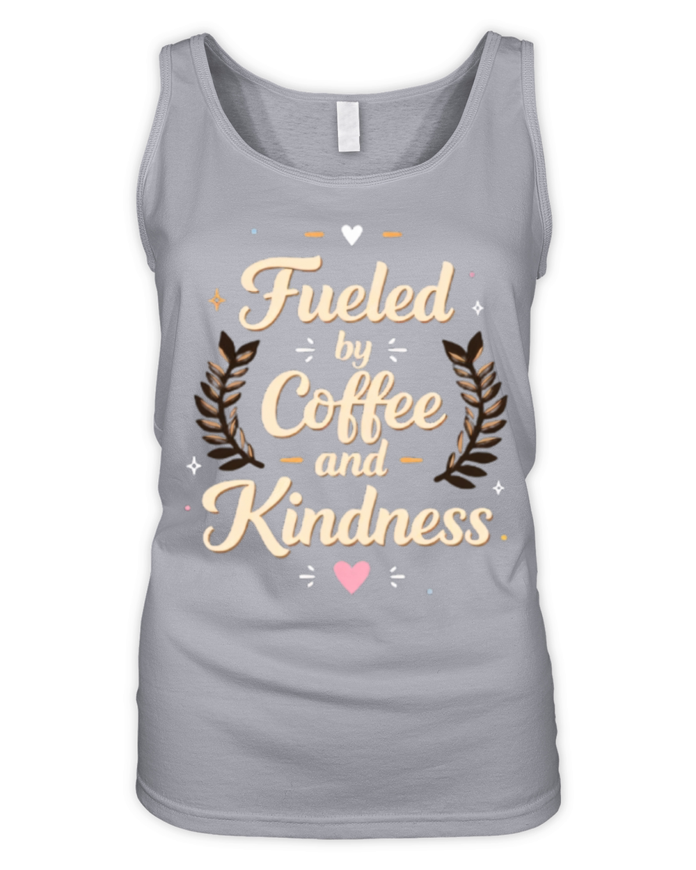 Fueled by Coffee and Kindness Organic Women's Tank Top