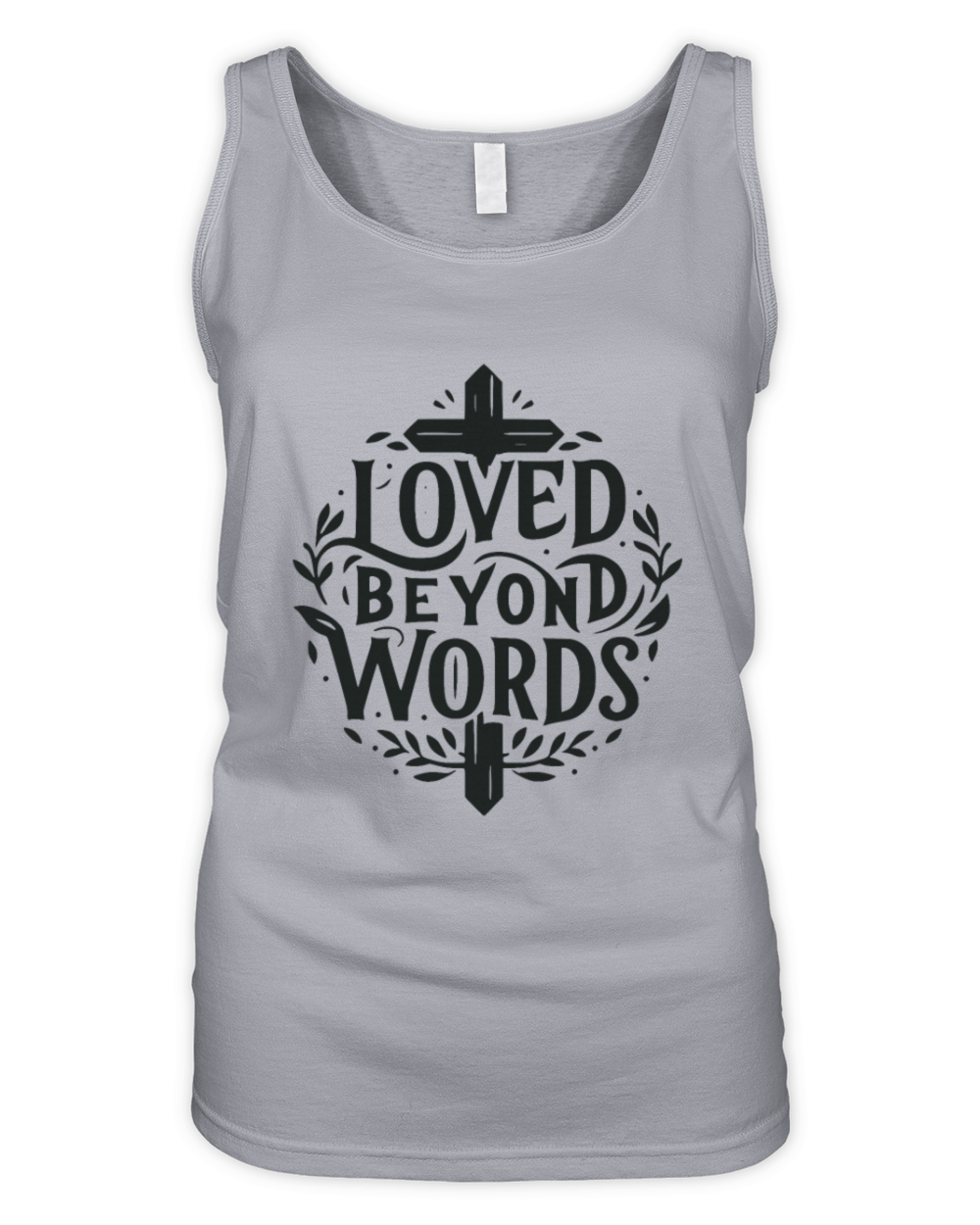 Loved Beyond Words Organic Women's Tank Top