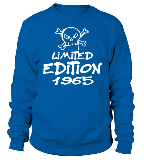 Limited Edition 1965 Birthday 1965 Born Sweatshirt Unisex