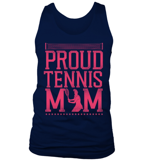 Funny Tennis Player Racket Mom Tank Top Unisex
