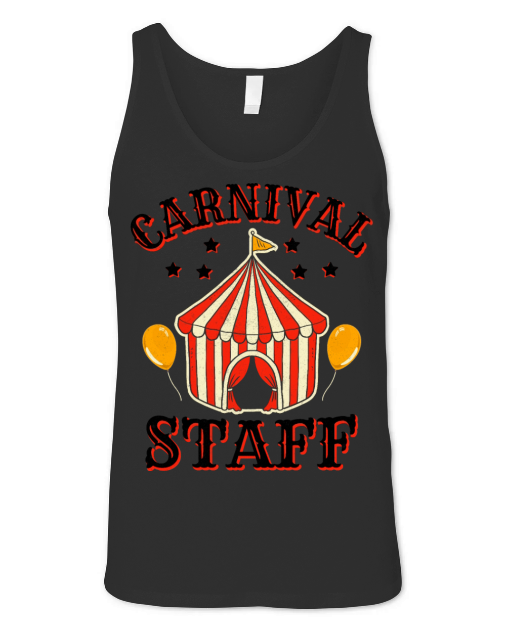 Funny Carnival Staff Circus Event Crew Ringmaster Unisex Jersey Tank