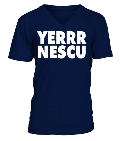 Yerrr Nescu V-Neck T-shirt