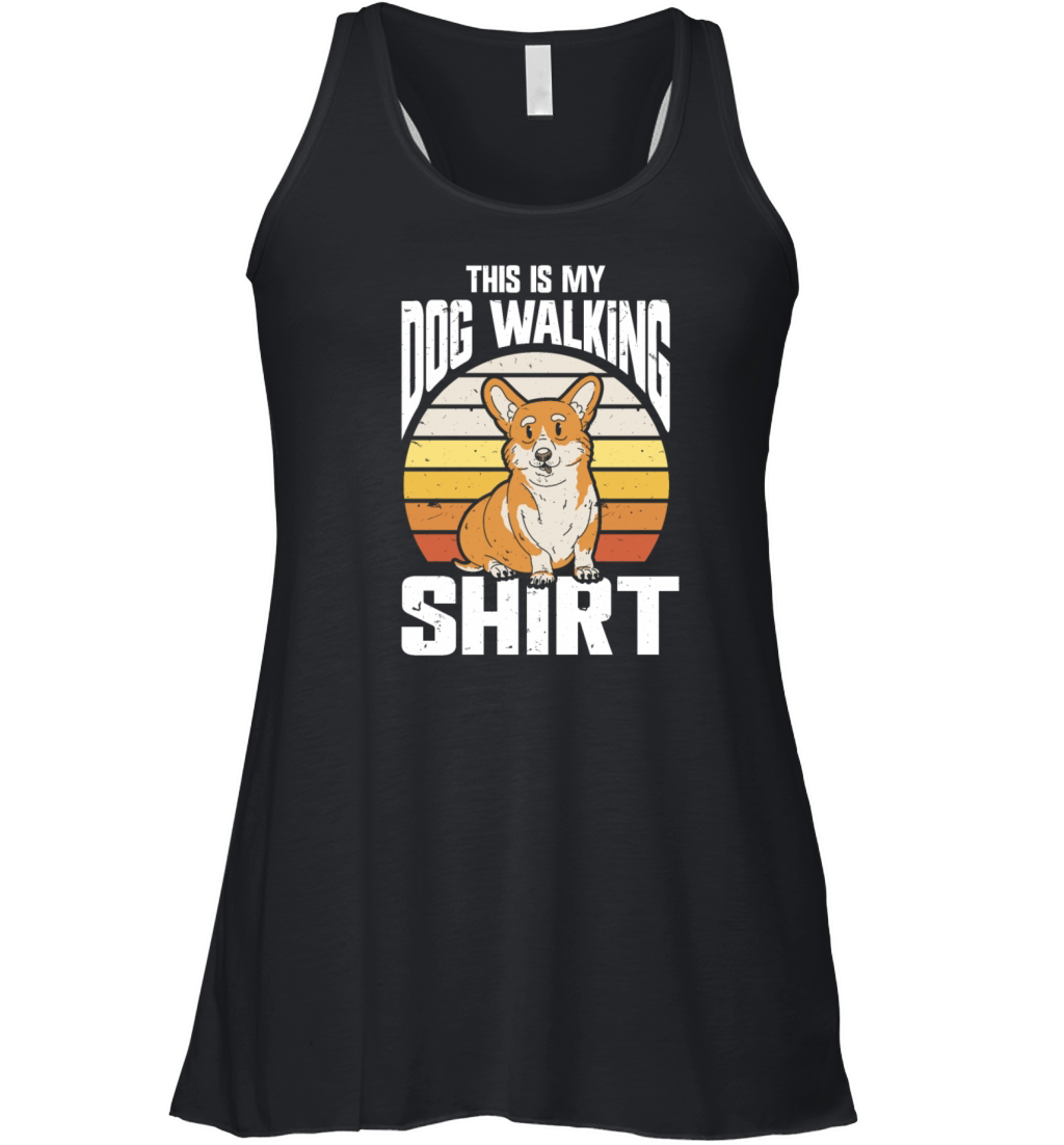 Dog Walker Professional Pet Sitter Dog Walking Women's Flowy Tank Top
