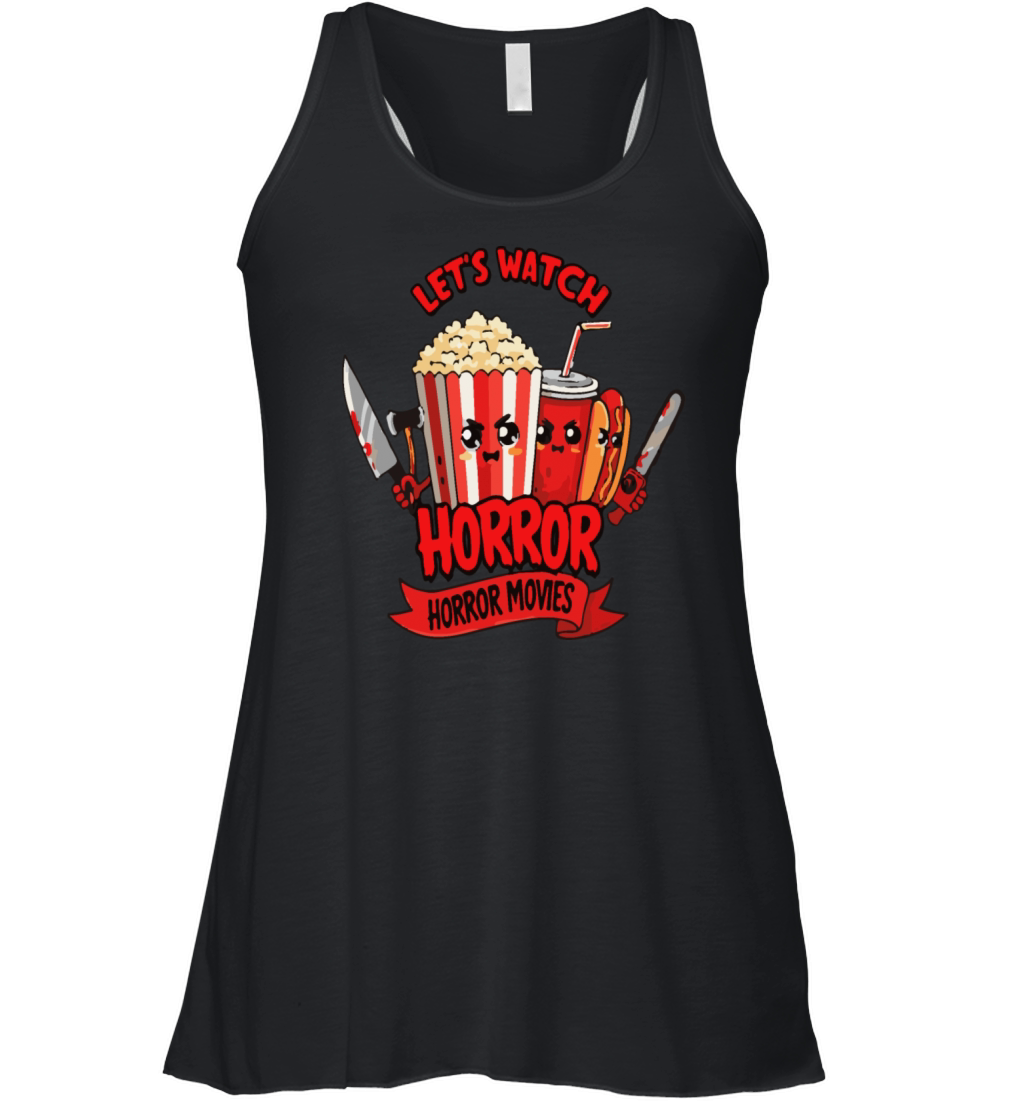 Midnight Horror Movie Women's Flowy Tank Top