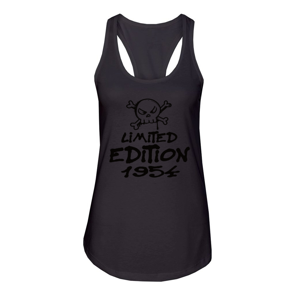 Limited Edition 1954 Birthday 1954 Born Women's Racerback Tank