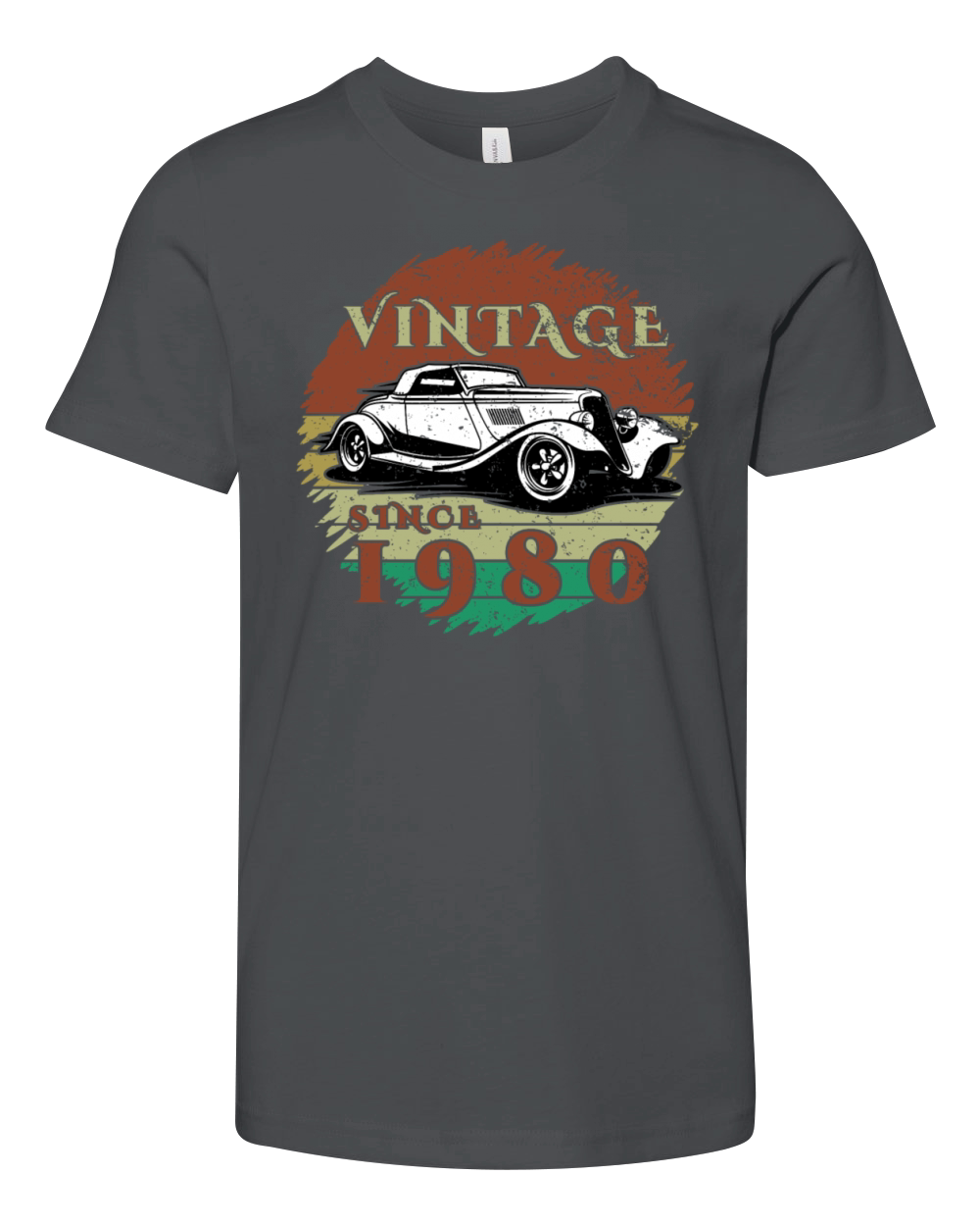 44th birthday Classic Car - Vintage since 1980 Youth Unisex Jersey Tee
