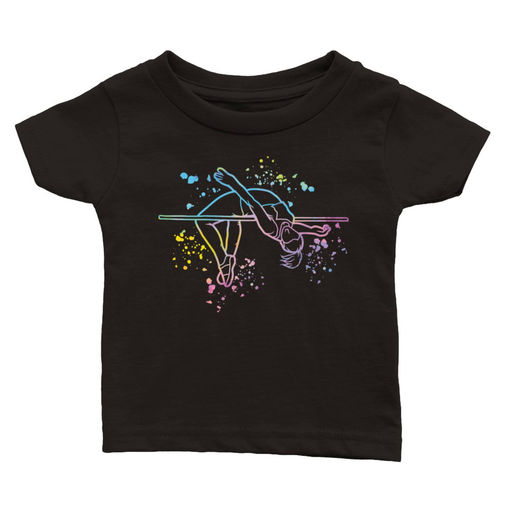 High Jumper High Jumping High Jump Classic Baby Crewneck T-shirt