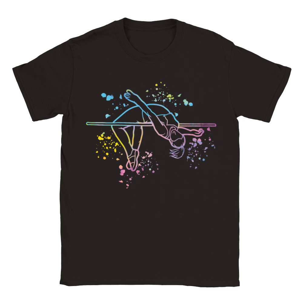 High Jumper High Jumping High Jump Classic Kids Crewneck T-shirt
