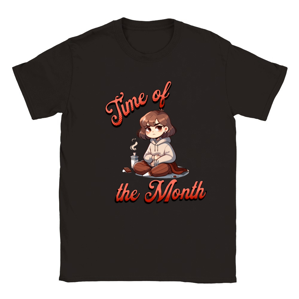 Time of the Month Periode Comfort Vibes Classic Kids Crewneck T-shirt