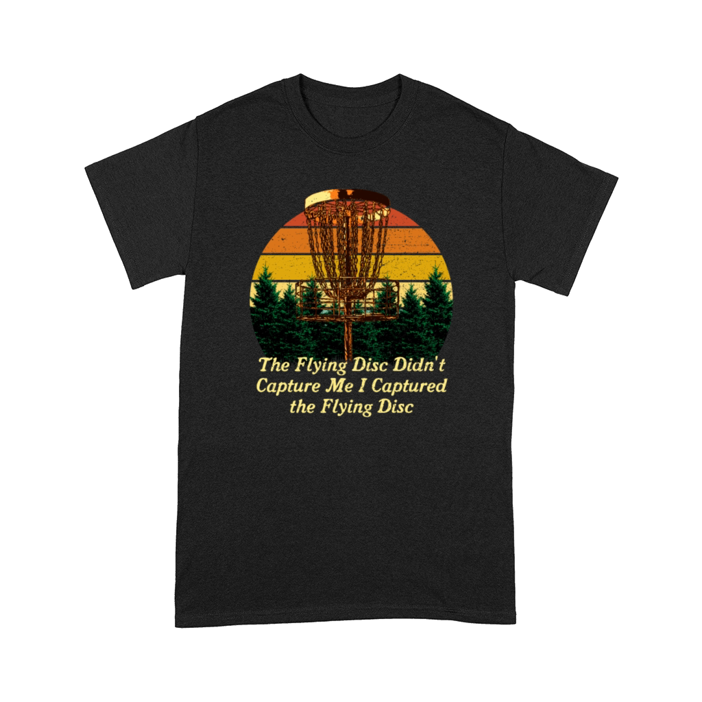 I Captured the Flying Disc Funny Disc Golf Humor G Comfort T-shirt