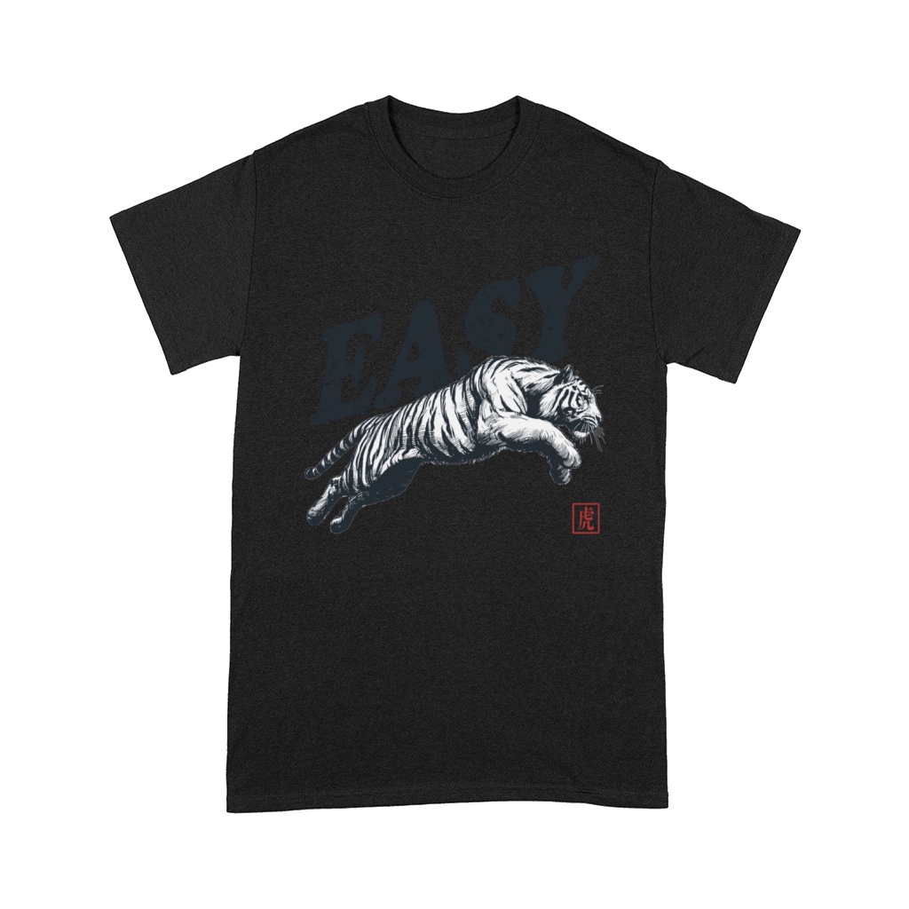 Vintage Tiger Throwback Design For Men Women Kids Comfort T-shirt