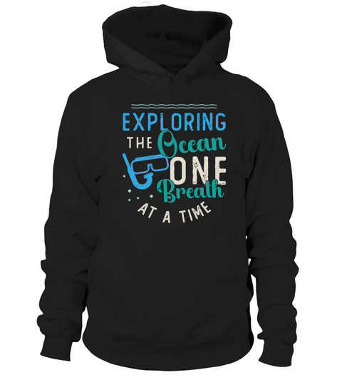 Snorkeling Exploring The Ocean Marine Biologist Hoodie Unisex