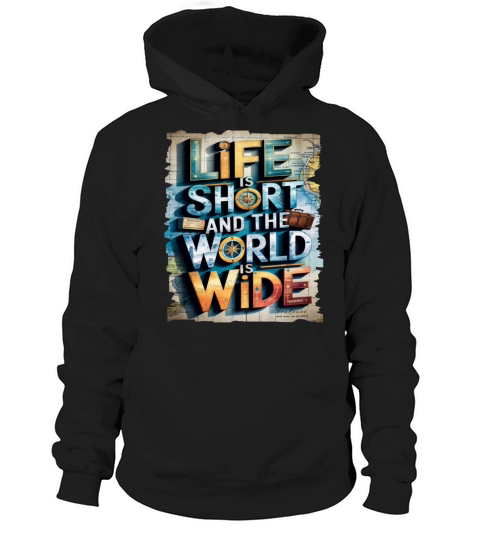 Travel Quote to get inspired N14 Hoodie Unisex