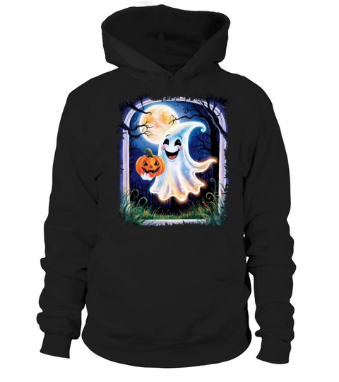 Trick or Treat halloween ghost funny Hoodie Unisex