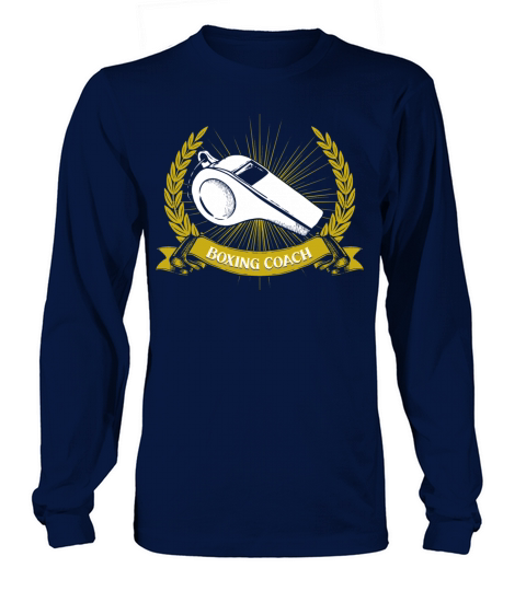 Boxing Coach Boxer Funny Contact Sports Humor Sayi Long sleeved Unisex