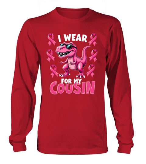 Breast Cancer Pink Awareness Design Long sleeved Unisex