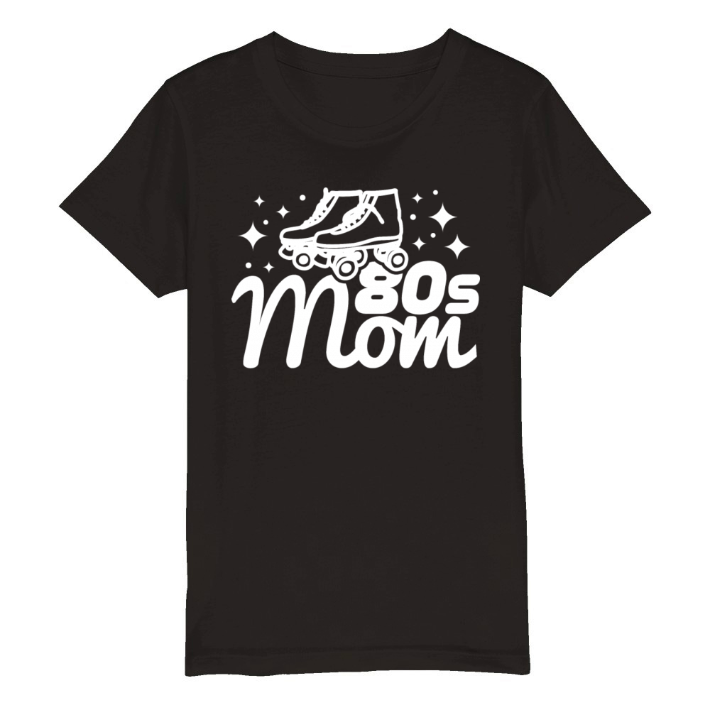 80s Mom Organic Kids Crewneck T-shirt