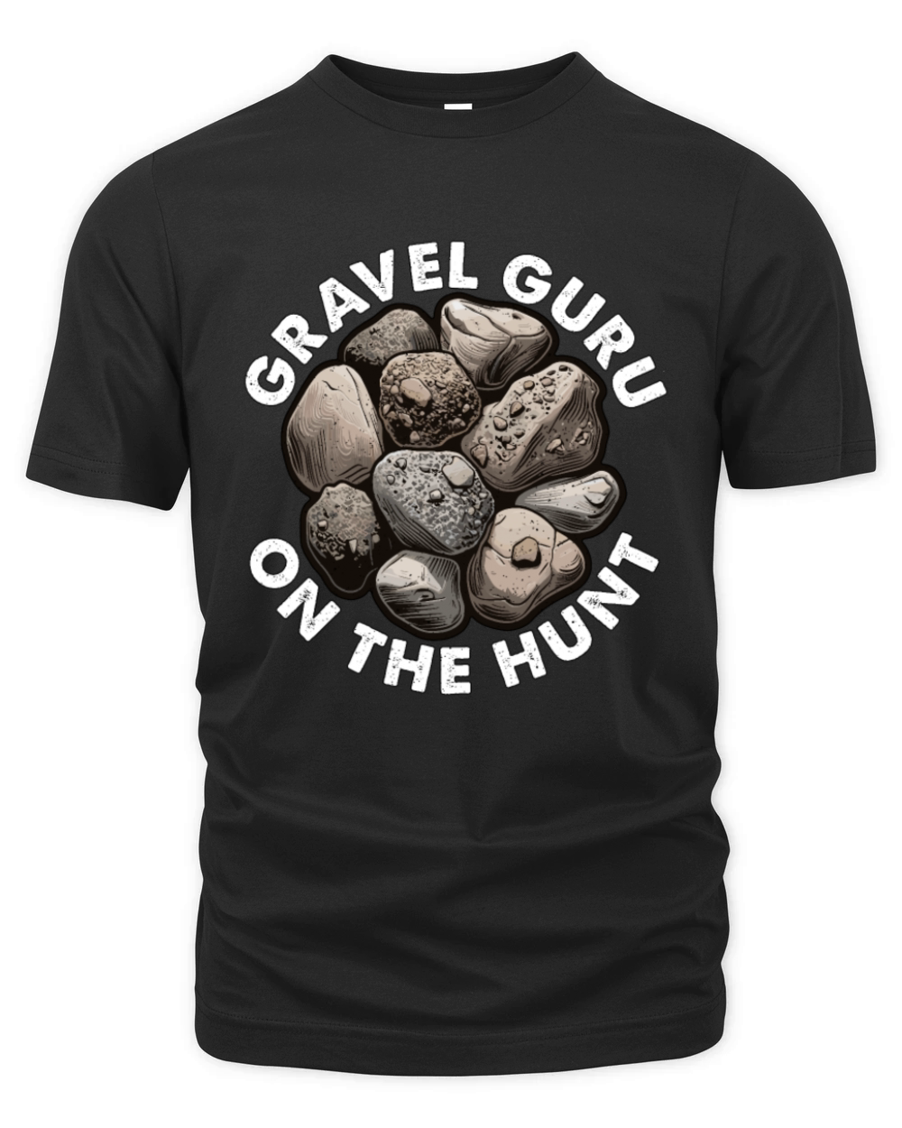 Rockhounding Gravel Guru On The Hunt Mineralogist Organic Unisex T-shirt