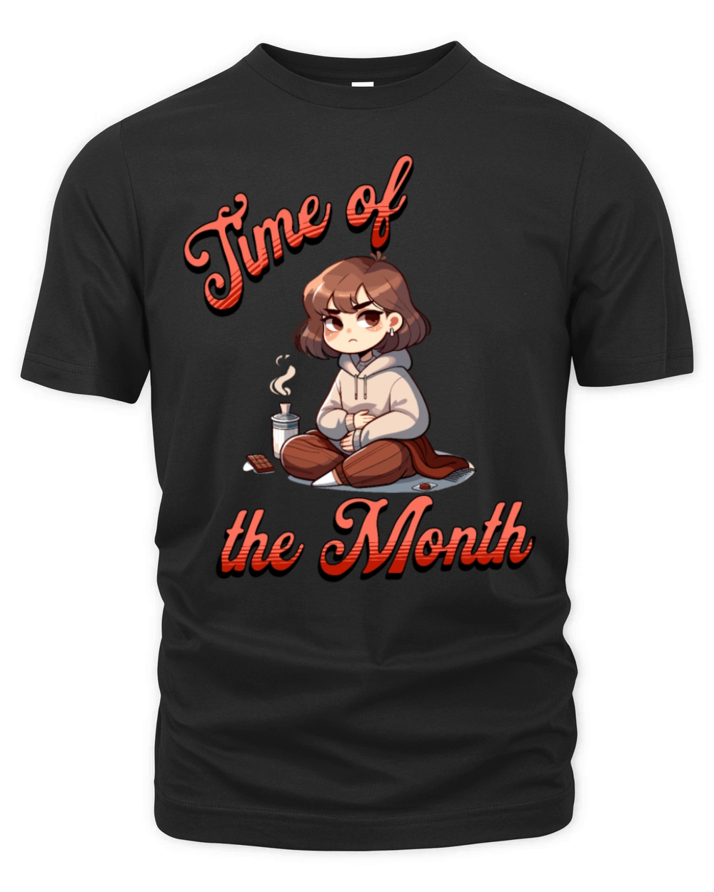 Time of the Month Periode Comfort Vibes Organic Unisex T-shirt