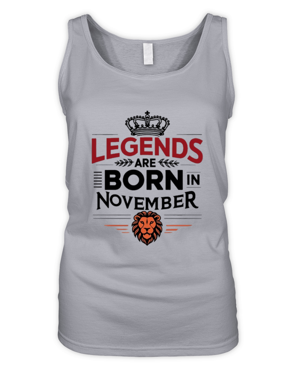 Legends Are Born In November Organic Women's Tank Top