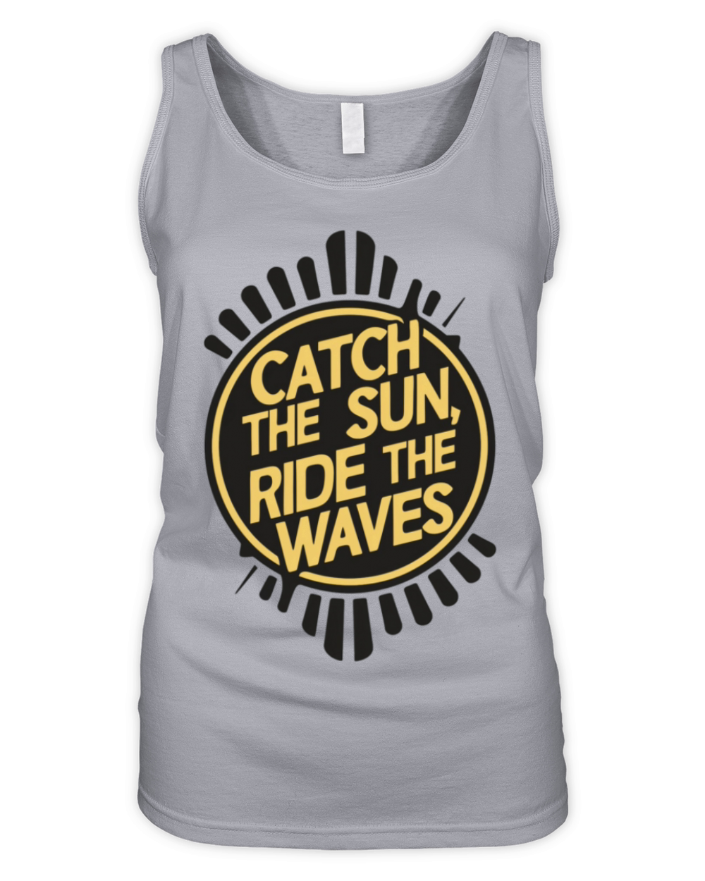 retro surfing Organic Women's Tank Top
