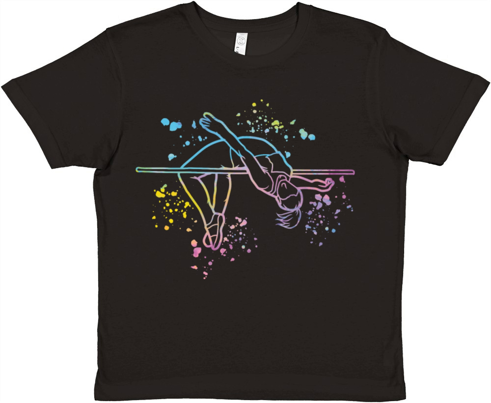 High Jumper High Jumping High Jump Premium Kids Crewneck T-shirt