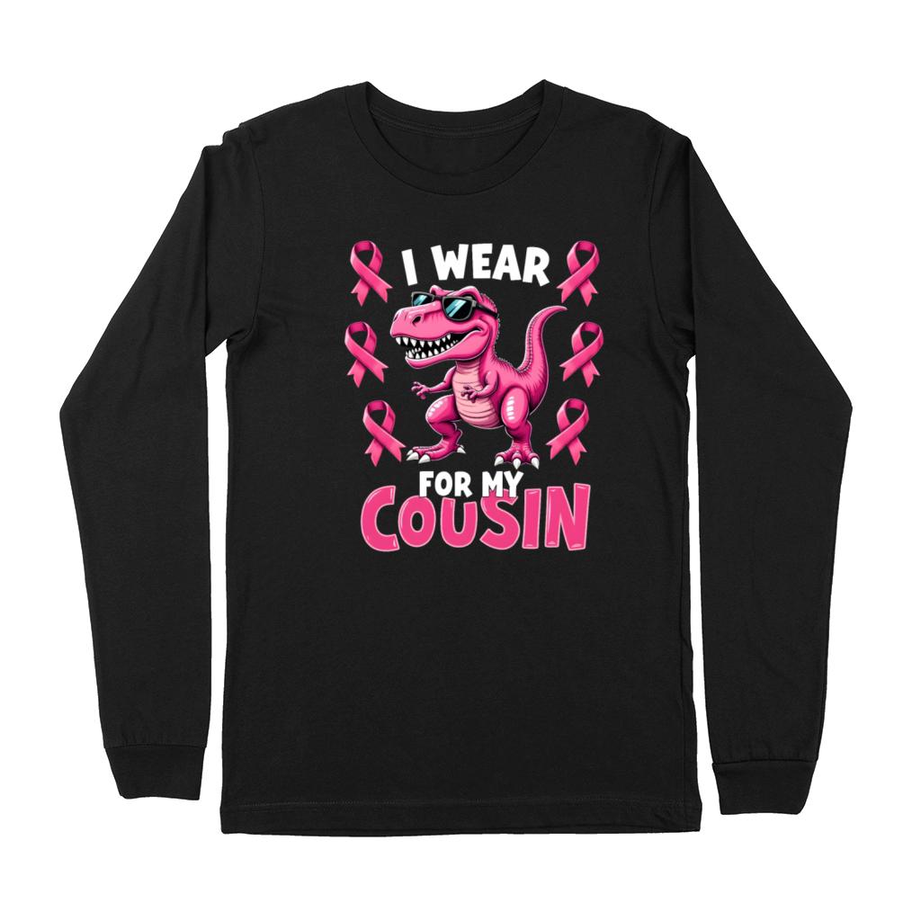 Breast Cancer Pink Awareness Design Premium Long Sleeve