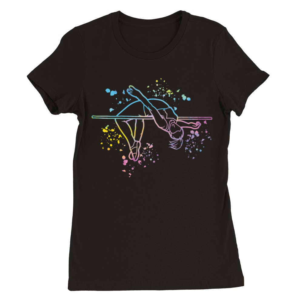 High Jumper High Jumping High Jump Premium Womens Crewneck T-shirt