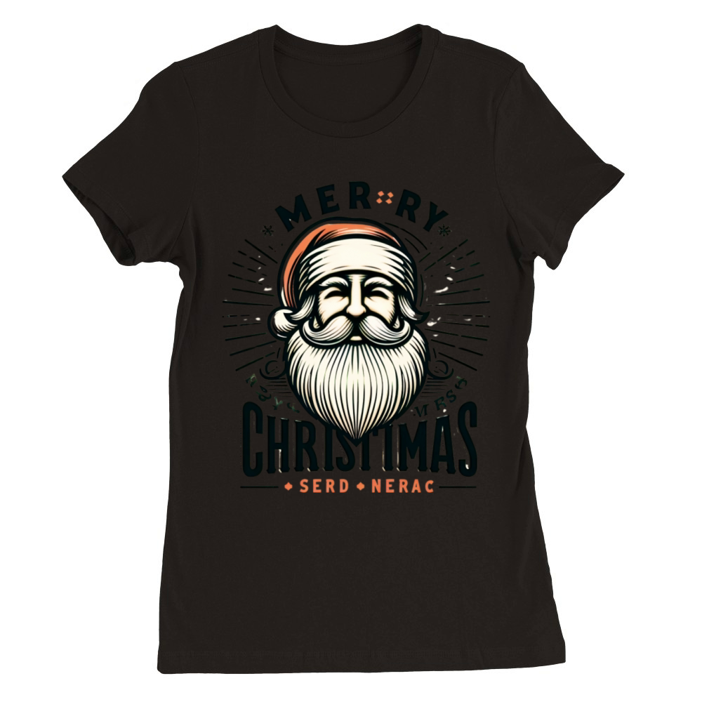 Jingle All the Way to Happiness Premium Womens Crewneck T-shirt