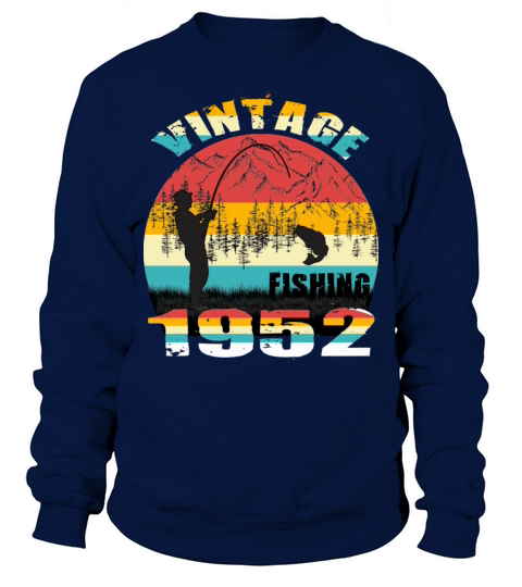 VINTAGE FISHING 1952 Sweatshirt Unisex