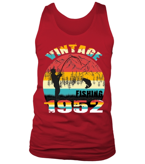 VINTAGE FISHING 1952 Tank Top Unisex