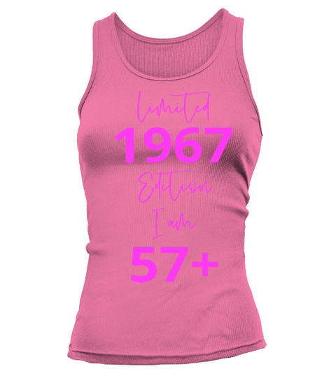 57th Birthday girl for Women Ladies old Tank top Woman