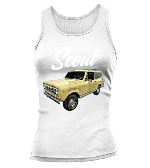 Scout Classic Pickup Truck Harvester Oldtimer Tank top Woman