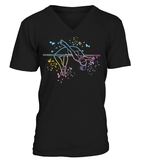 High Jumper High Jumping High Jump V-Neck T-shirt