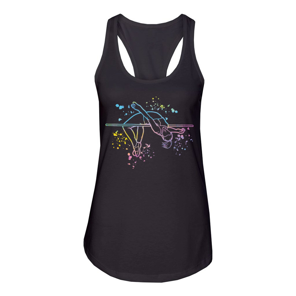 High Jumper High Jumping High Jump Women's Racerback Tank