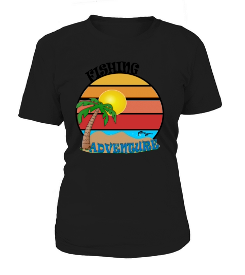 vintage fishing adventures Women's T-Shirt