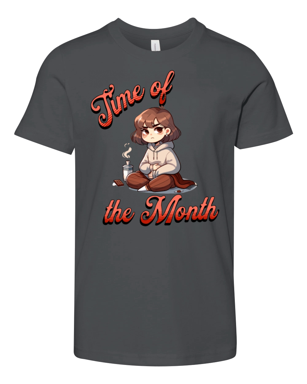 Time of the Month Periode Comfort Vibes Youth Unisex Jersey Tee