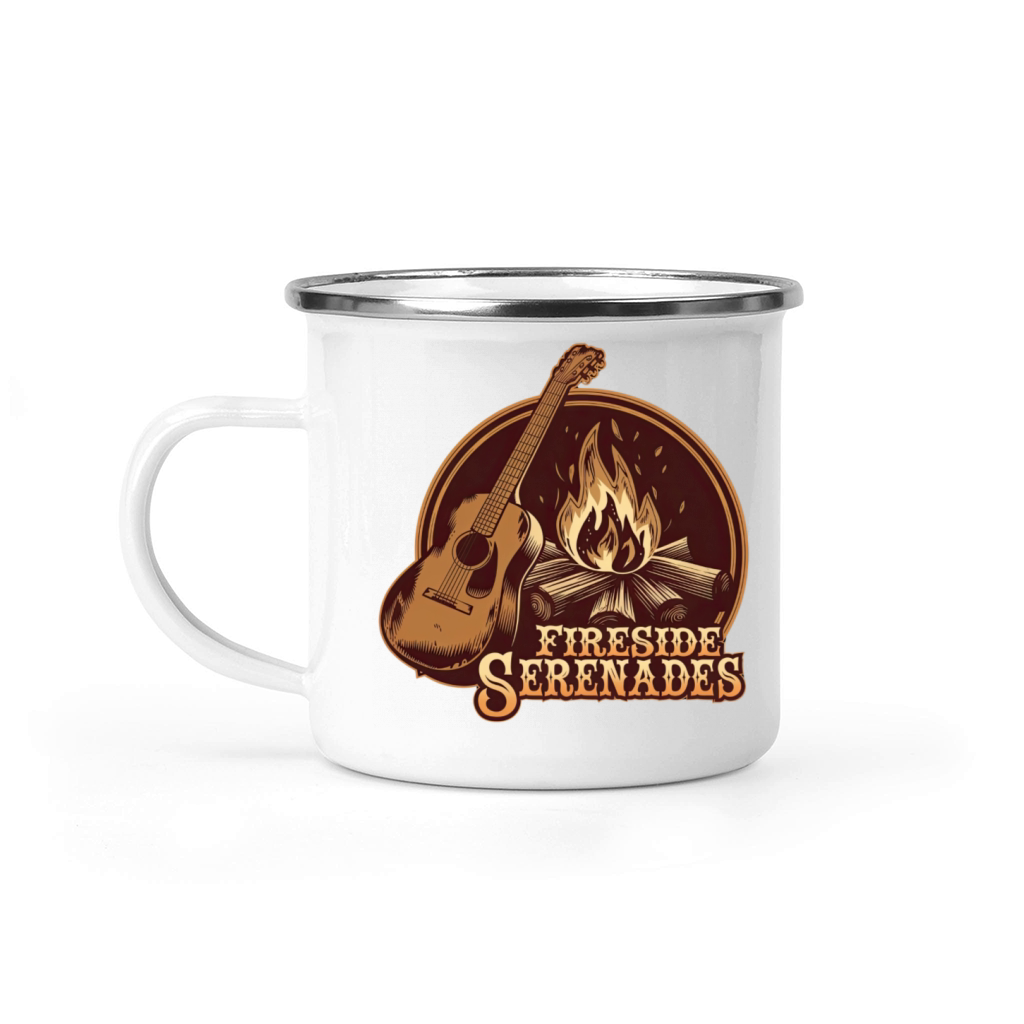 Fireside Serenades - Country Music Gifts Camping Mug