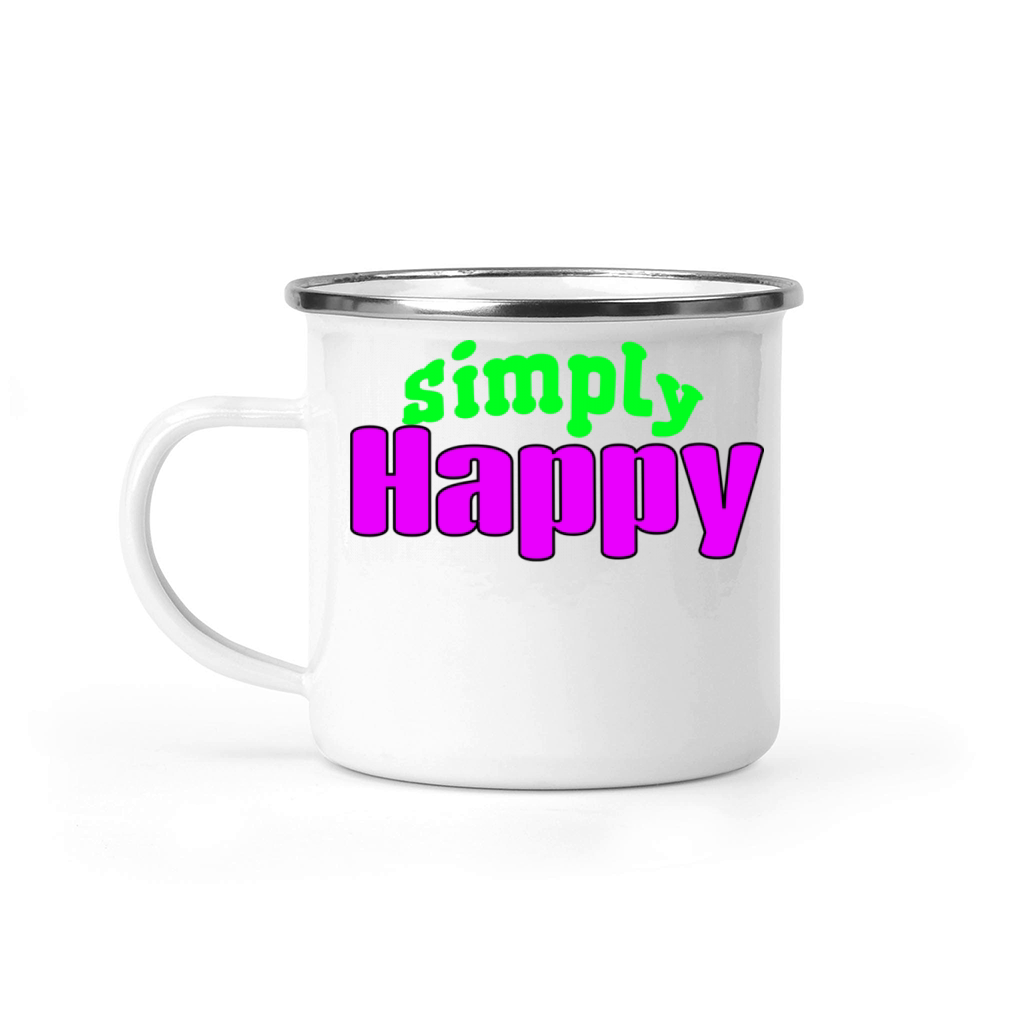 Simply Happy Camping Mug