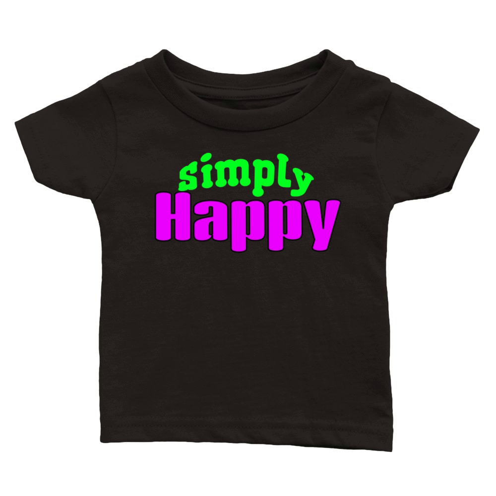 Simply Happy Classic Baby Crewneck T-shirt