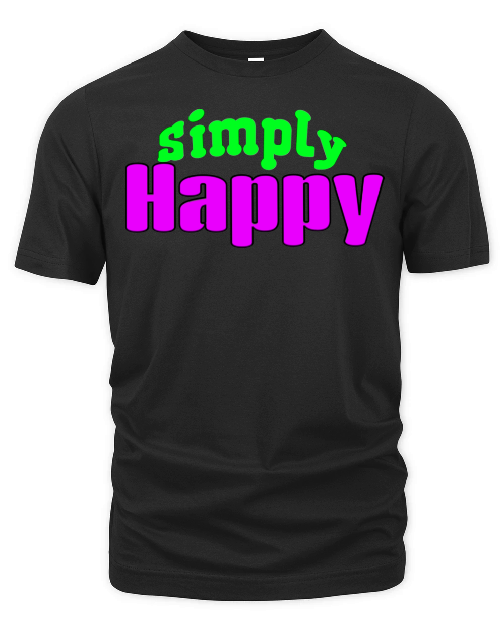 Simply Happy Organic Unisex T-shirt