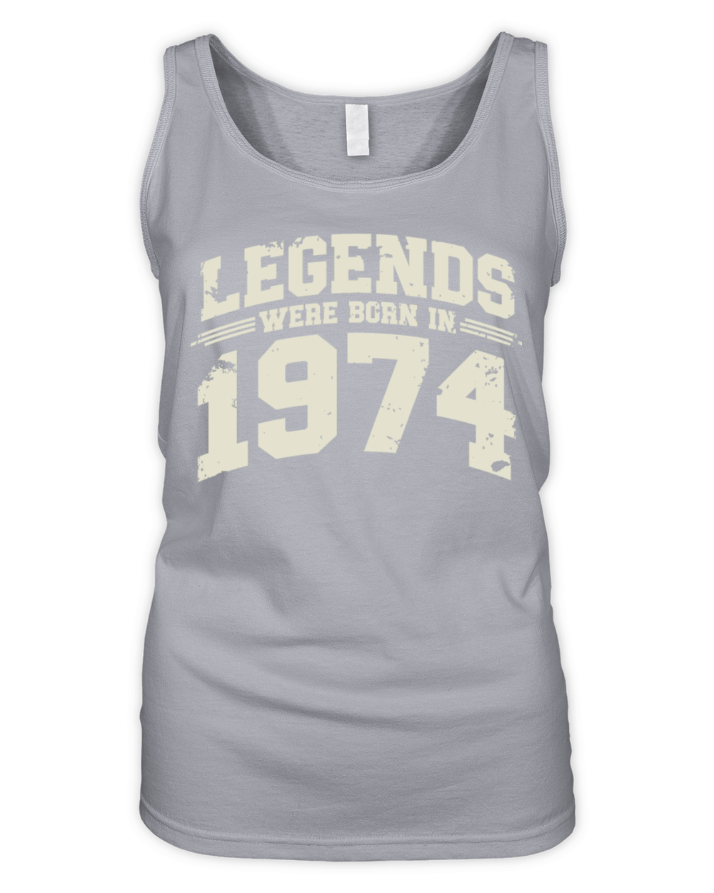 Legends were born in 1974 Organic Women's Tank Top