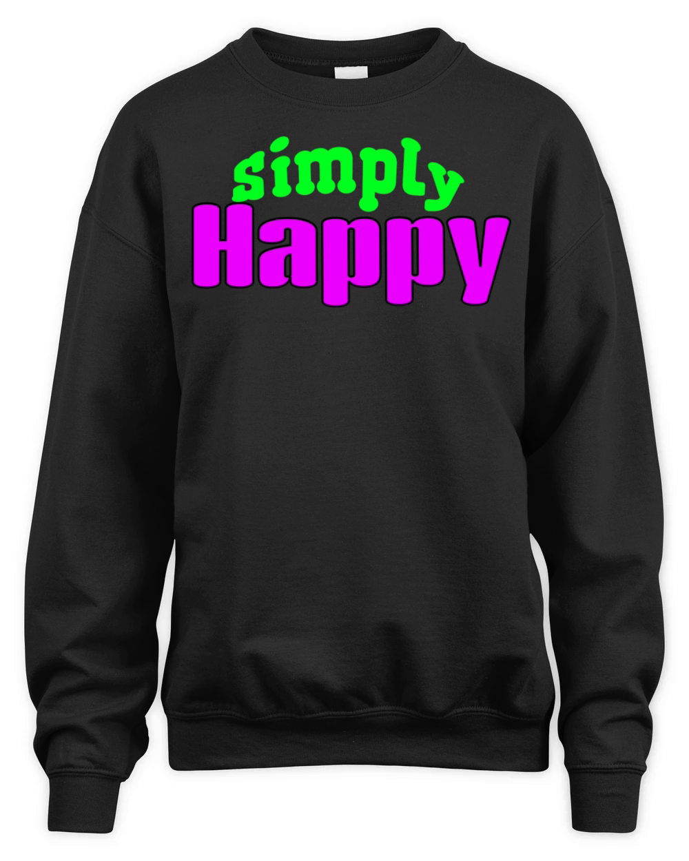 Simply Happy Unisex Premium Crewneck Sweatshirt