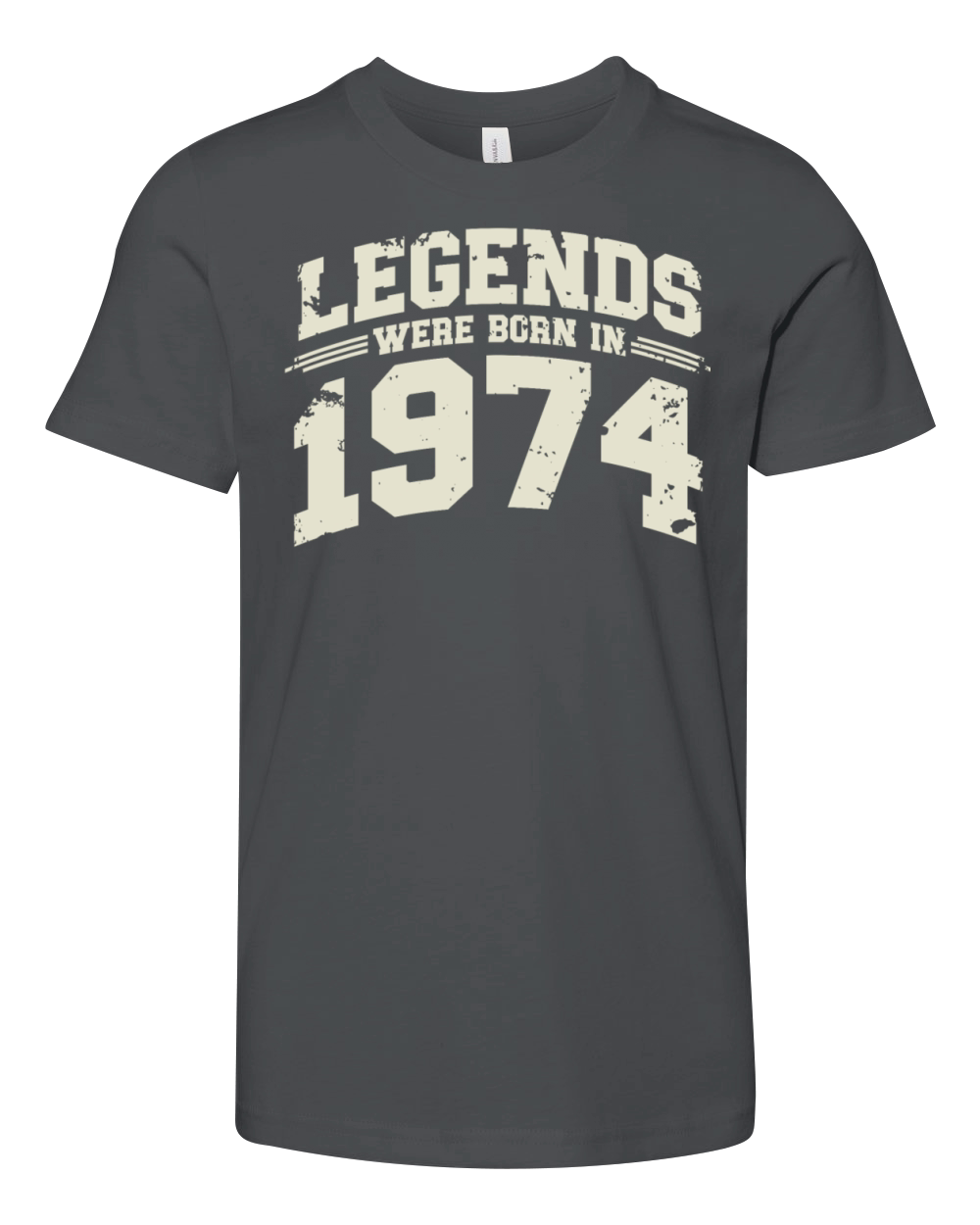 Legends were born in 1974 Youth Unisex Jersey Tee