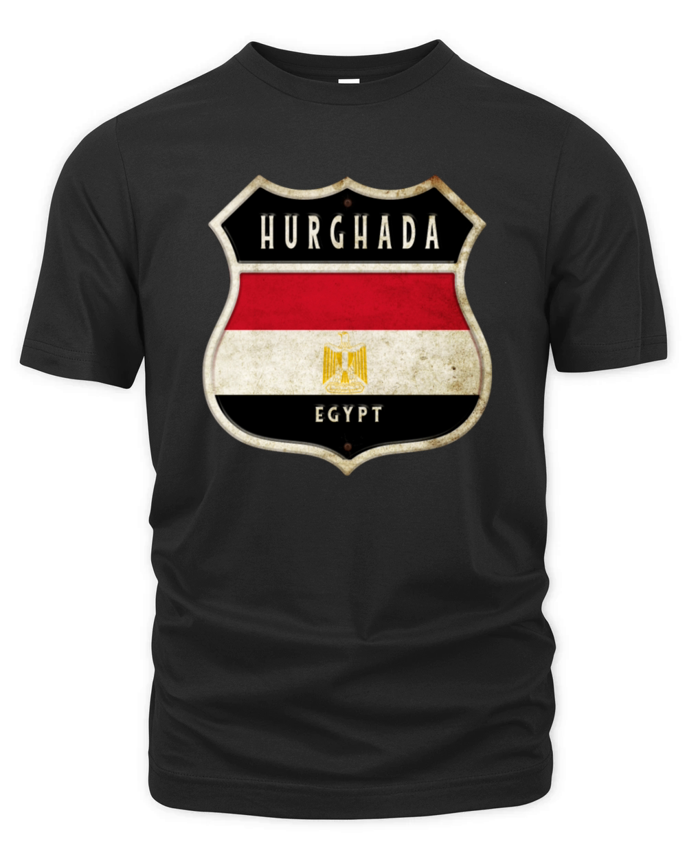 Hurghada Egypt coat of arms design Organic Unisex T-shirt