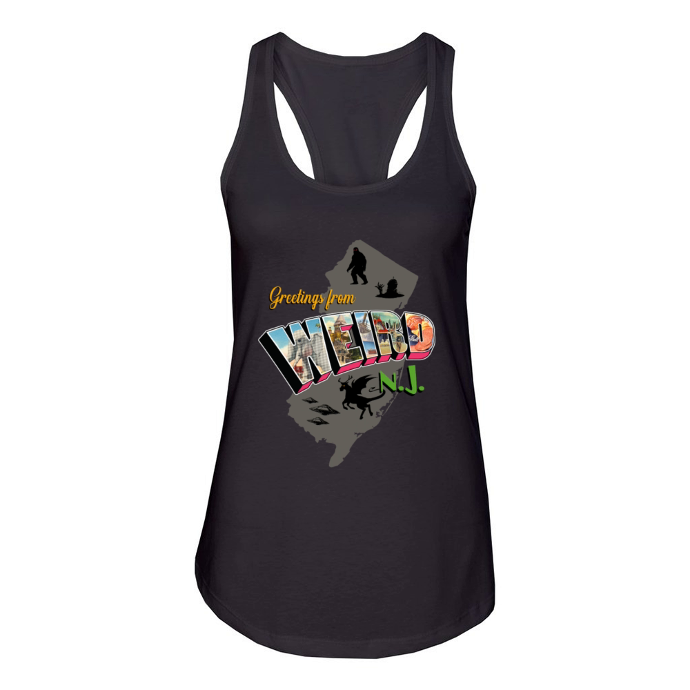 Greetings from WNJ Women's Racerback Tank