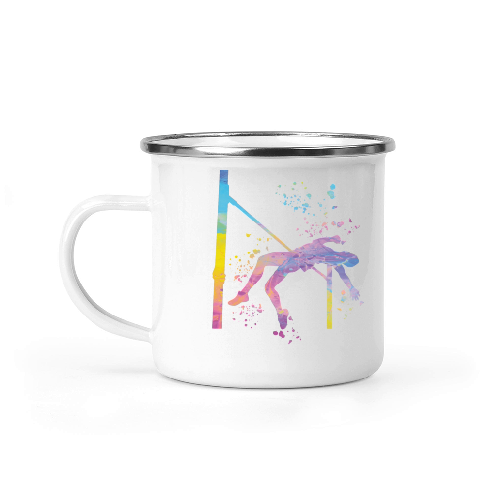 High Jumper High Jumping High Jump Camping Mug